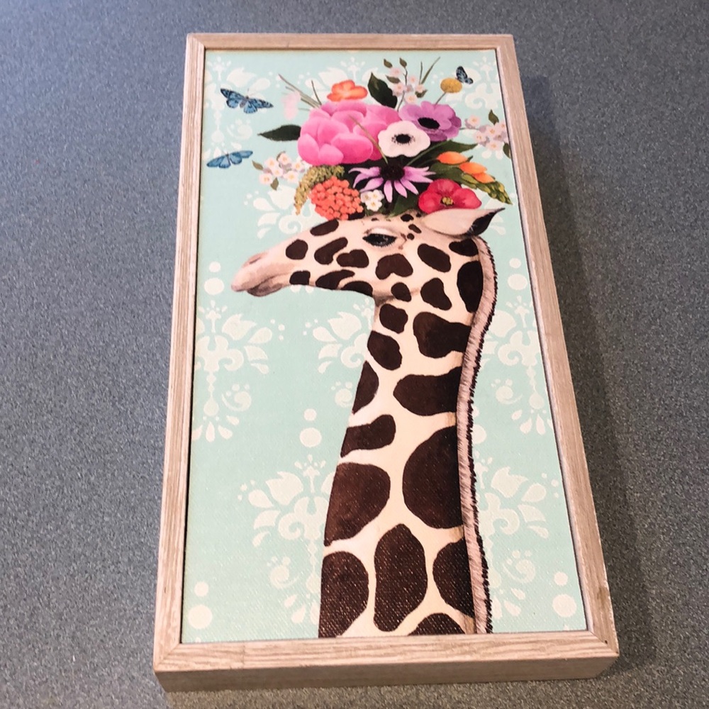 Giraffe Art Photo Frame